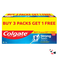 Colgate Strong Teeth Buy 3+1 Free