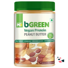 bGREEN 100% Vegan Protein Peanut...
